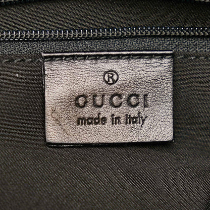Gucci Abbey D-Ring Patent Leather Handbag