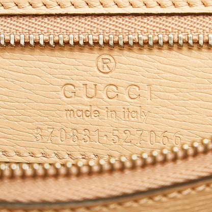 Gucci Bamboo Daily Blooms Leather Satchel