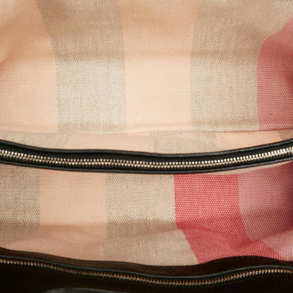 Gucci Bamboo Daily Leather Satchel