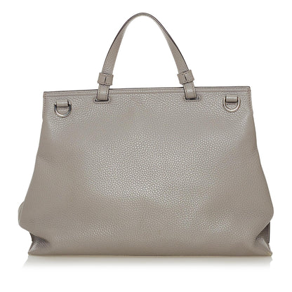 Gucci Bamboo Daily Leather Satchel