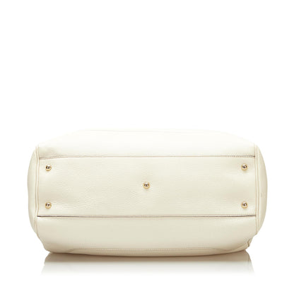 Gucci Bamboo Diana Leather Tote Bag