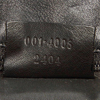 Gucci Bamboo Drawstring Leather Shoulder Bag