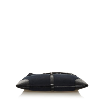 Gucci Bamboo Jackie Canvas Handbag