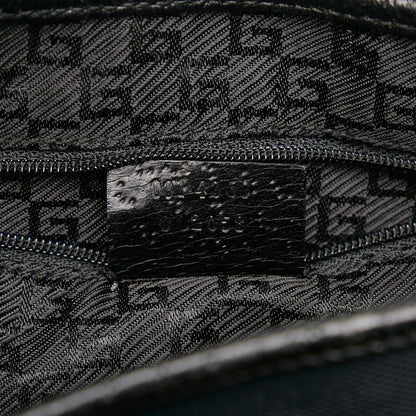 Gucci Bamboo Jackie Canvas Handbag