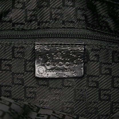 Gucci Bamboo Jackie Canvas Handbag