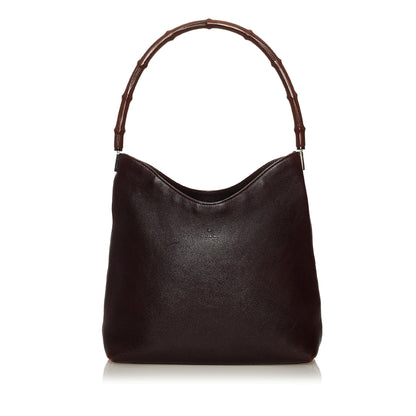 Gucci Bamboo Leather Shoulder Bag