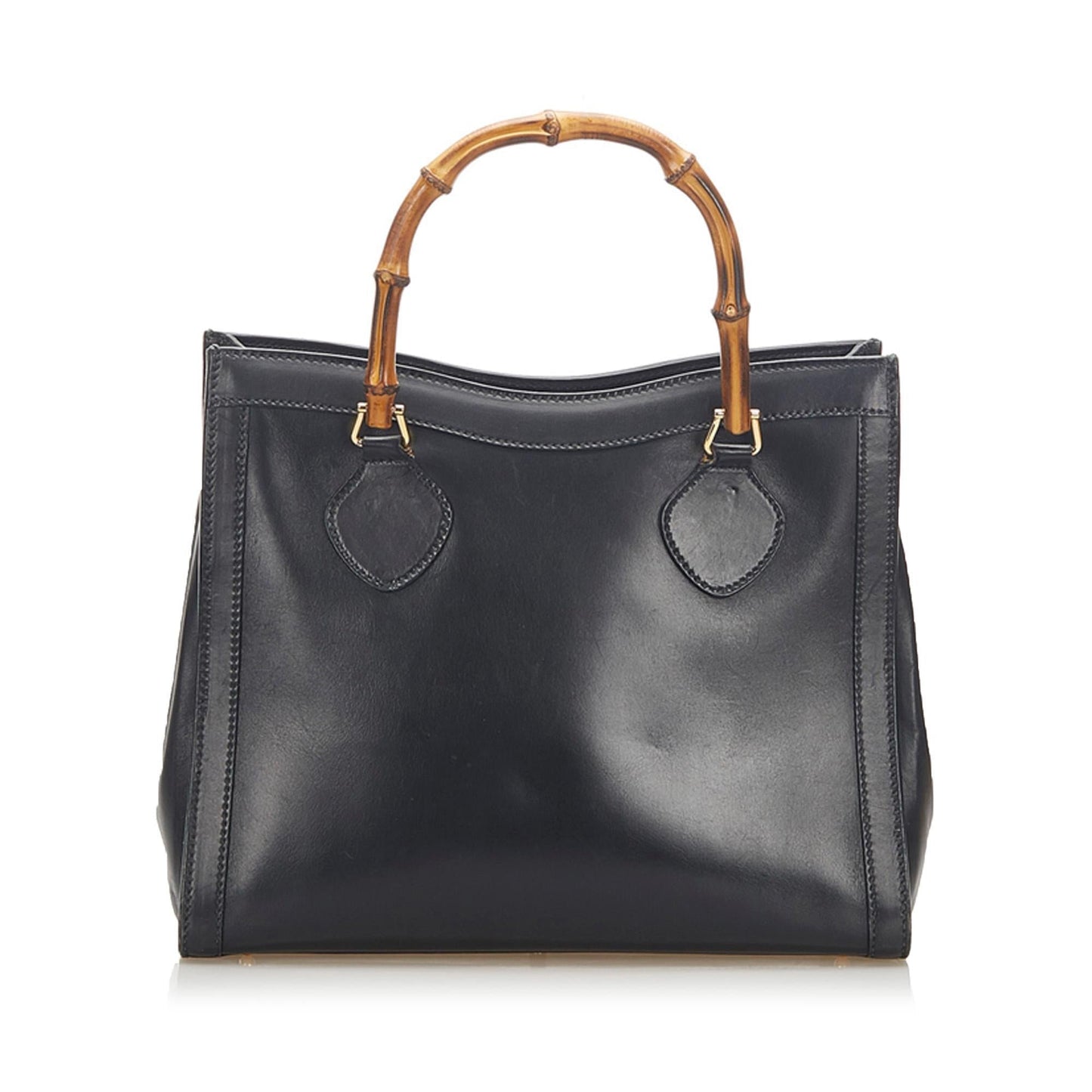 Gucci Bamboo Leather Tote Bag (SHG-18785)