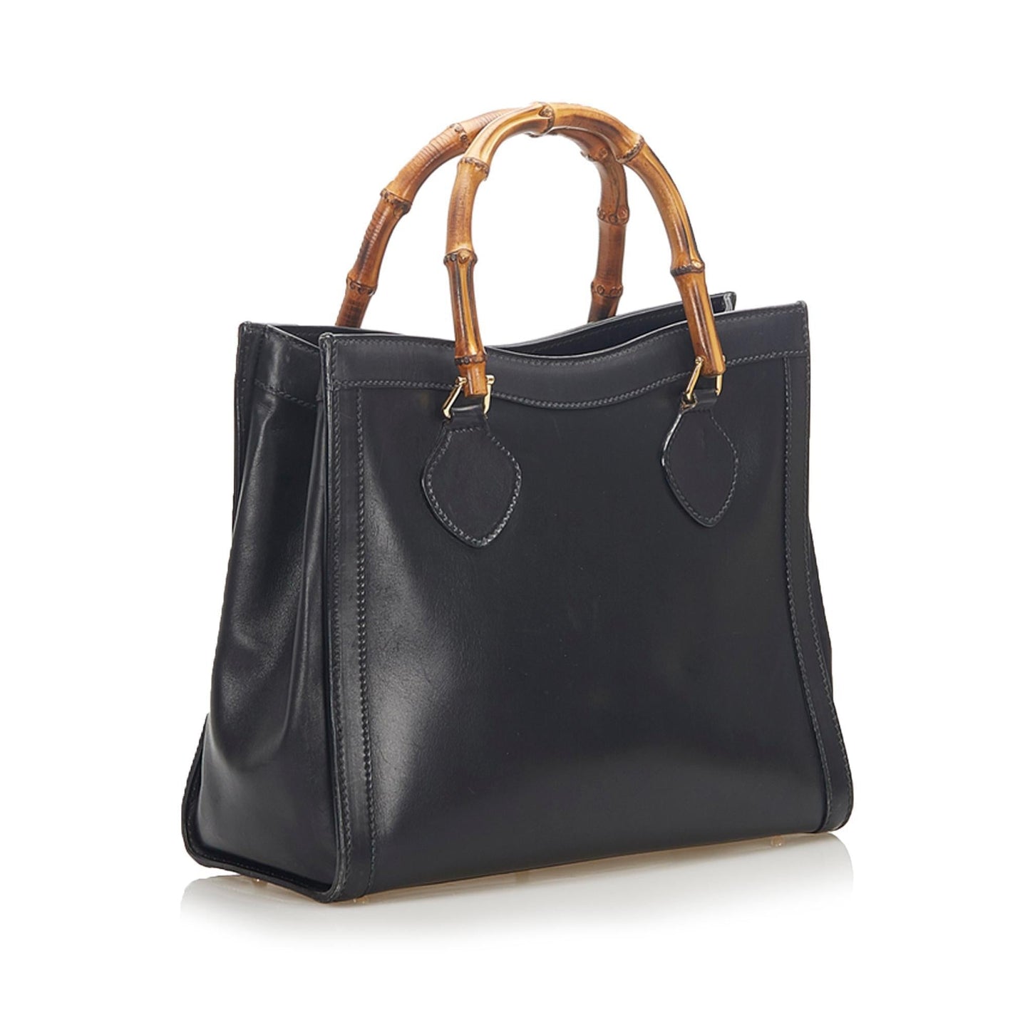 Gucci Bamboo Leather Tote Bag (SHG-18785)