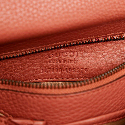 Gucci Bamboo Nouveau Fringe Leather Crossbody Bag