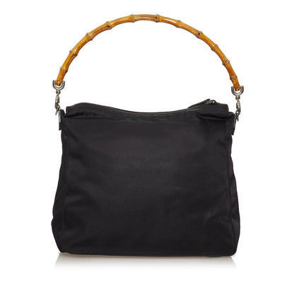 Gucci Bamboo Nylon Handbag