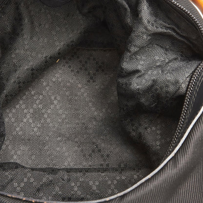 Gucci Bamboo Nylon Shoulder Bag