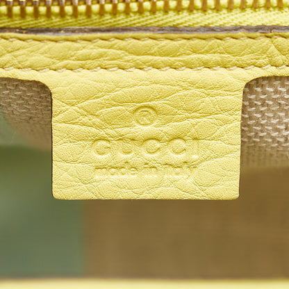 Gucci Bamboo Raffia Satchel