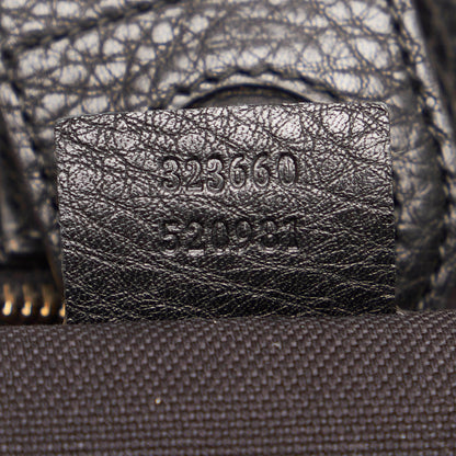 Gucci Bamboo Shopper Leather Handbag