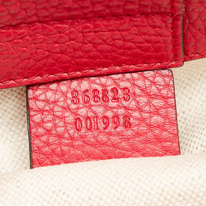 Gucci Bamboo Shopper Leather Satchel