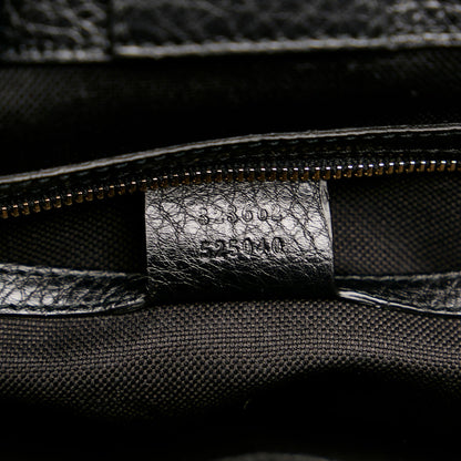 Gucci Bamboo Shopper Leather Satchel
