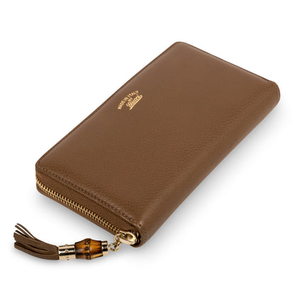 Gucci Bamboo Zip-Around Wallet