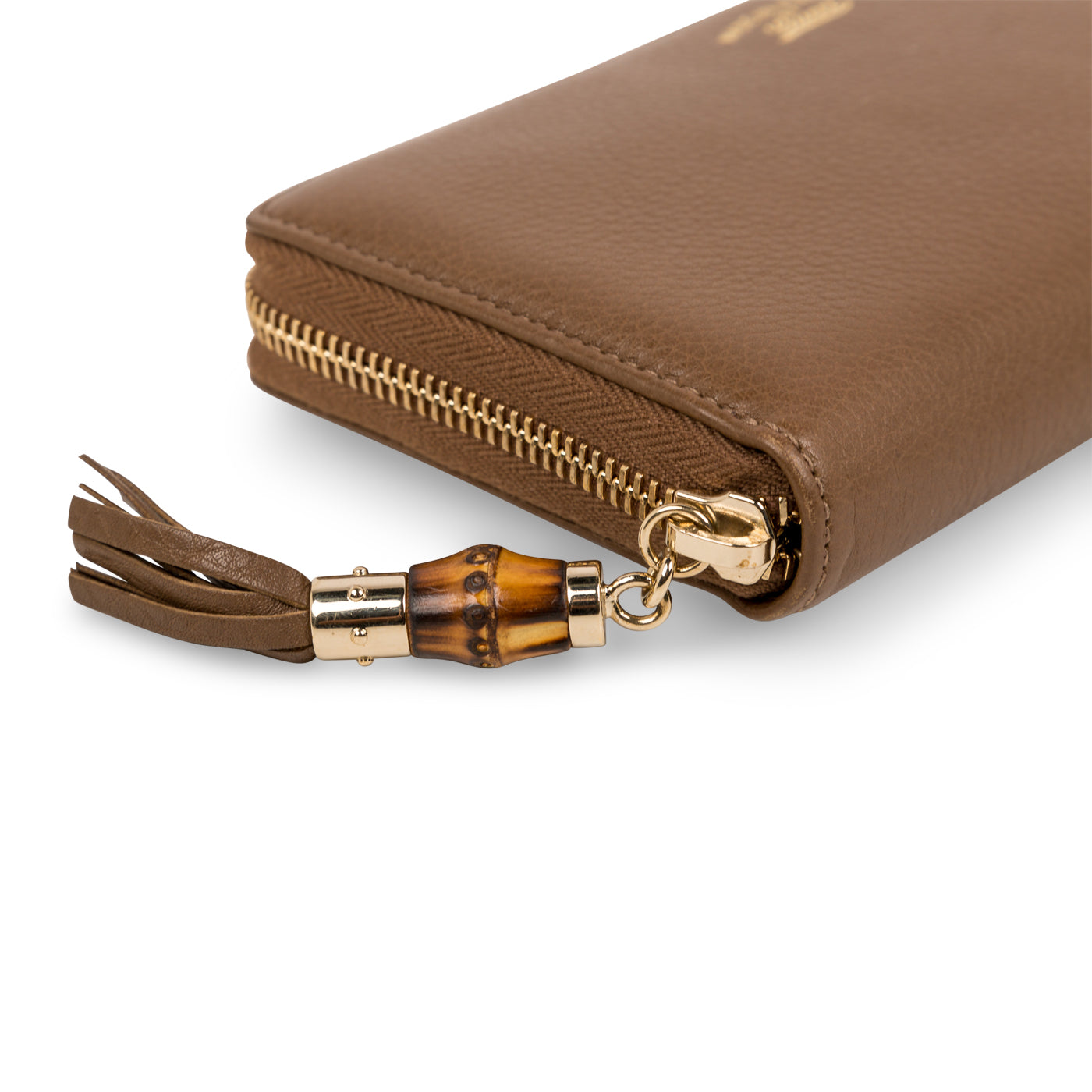 Gucci Bamboo Zip-Around Wallet