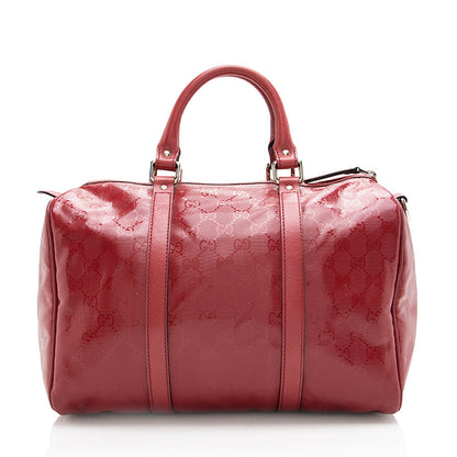 Gucci GG Coated Canvas Joy Medium Boston Bag