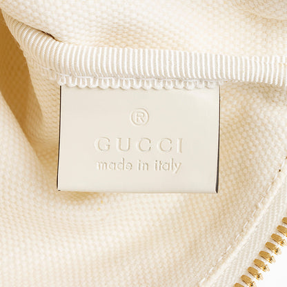 Gucci Cutout Leather Floral Shoulder Bag
