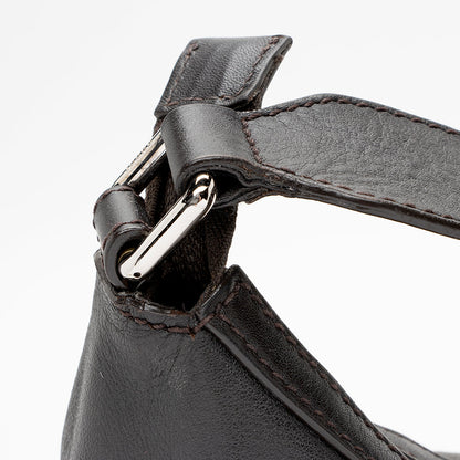Gucci Embossed Leather Horsebit Large Hobo - FINAL SALE