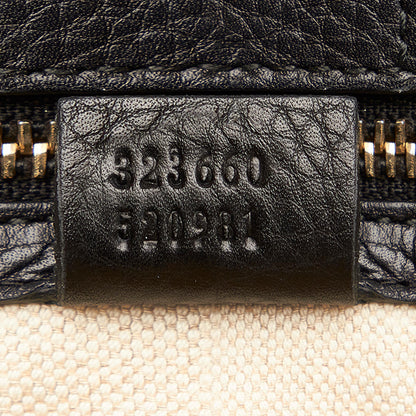 Gucci Flora Knight Bamboo Shopper Canvas Satchel
