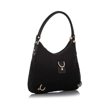 Gucci GG Canvas Abbey D-Ring Shoulder Bag