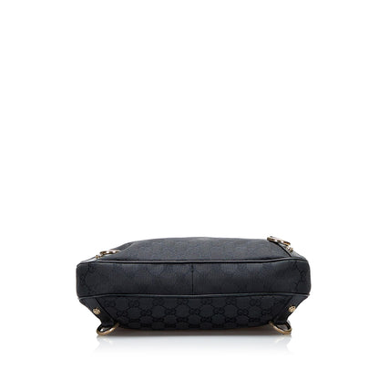 Gucci GG Canvas Abbey D-Ring Shoulder Bag (SHG-scUs6s)