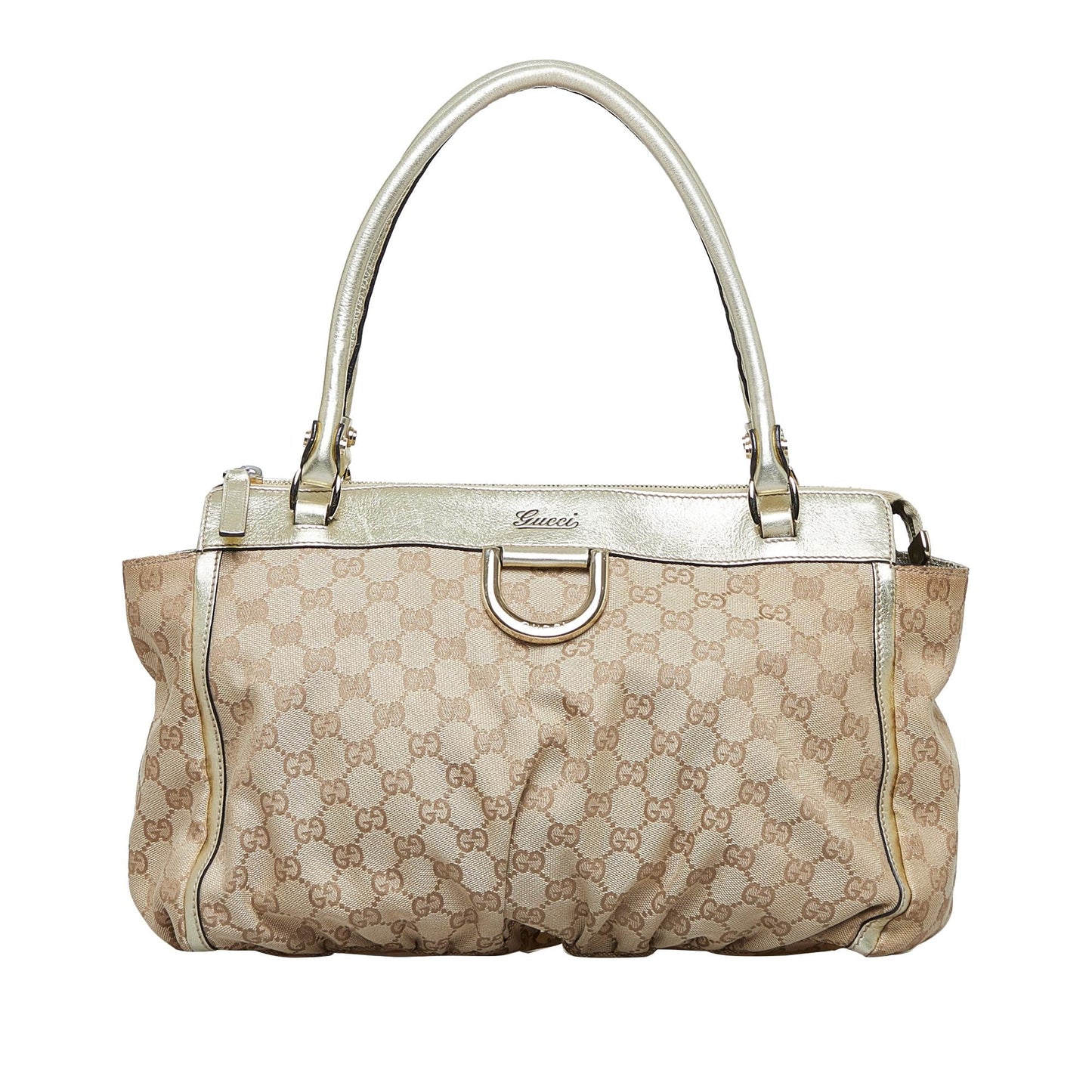 Gucci GG Canvas Abbey D-Ring Tote Bag (SHG-G7jQfB)