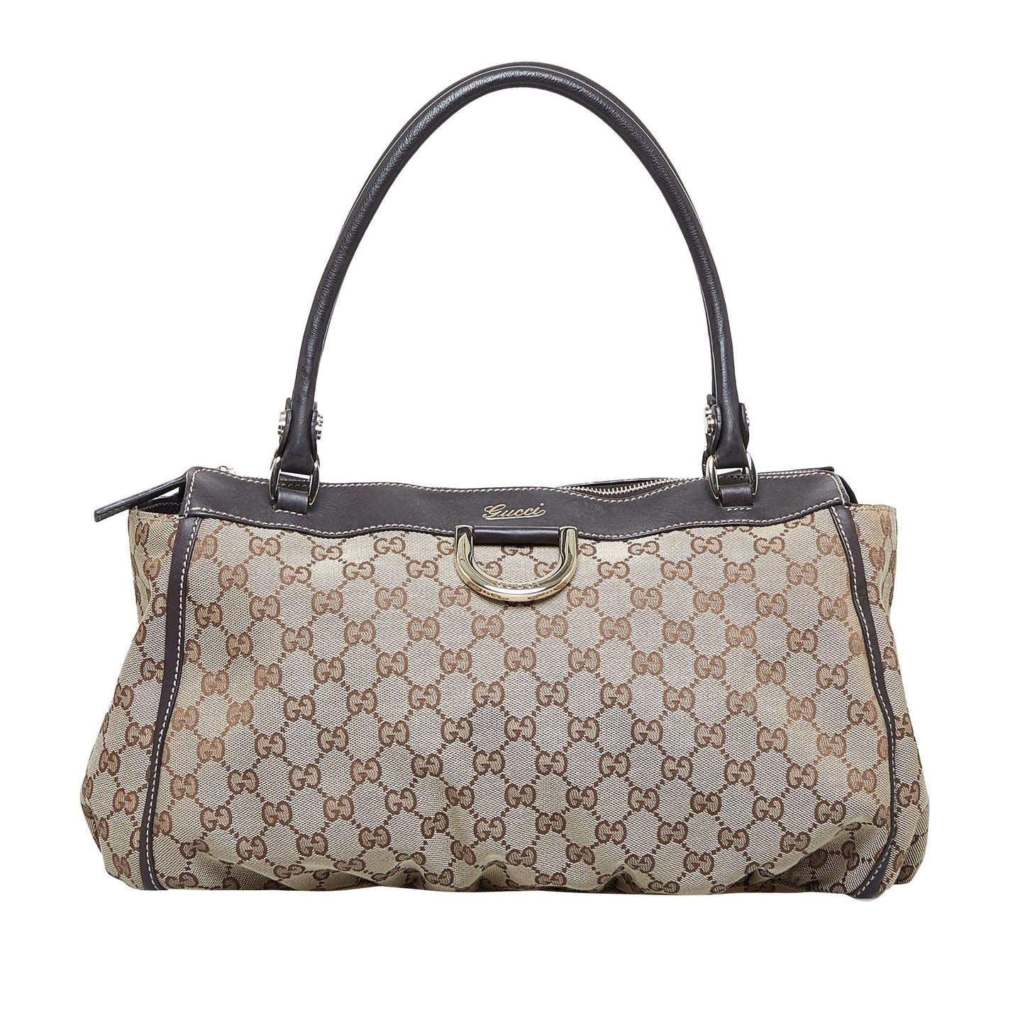 Gucci GG Canvas Abbey D-Ring Tote Bag (SHG-BPucH3)