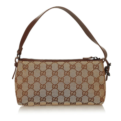 Gucci GG Canvas Baguette