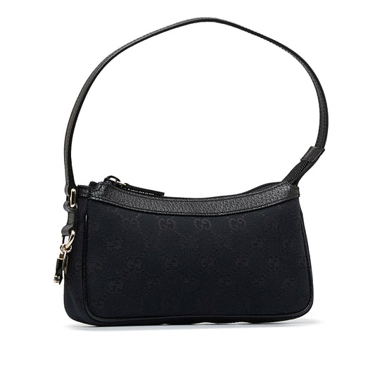 Gucci GG Canvas Baguette (SHG-onJKx6)