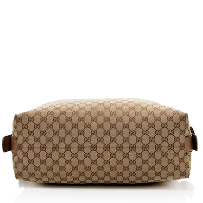 Gucci GG Canvas Bamboo Bar Large Tote - FINAL SALE