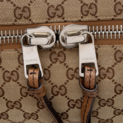 Gucci GG Canvas Bamboo Bar Large Tote - FINAL SALE