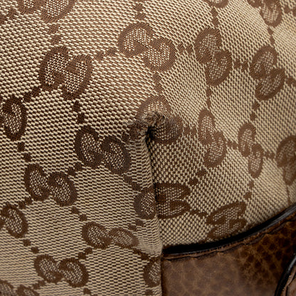 Gucci GG Canvas Bamboo Bar Large Tote - FINAL SALE