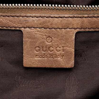 Gucci GG Canvas Bamboo Bar Large Tote - FINAL SALE