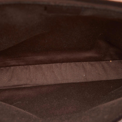 Gucci GG Canvas Bamboo Handbag