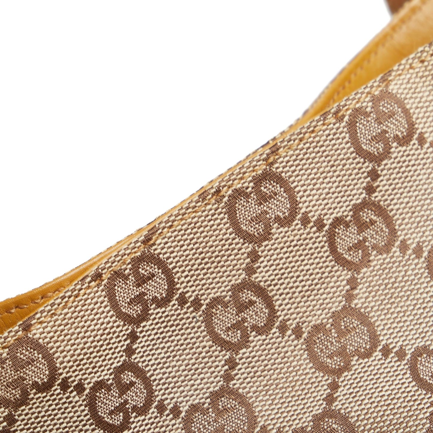 Gucci GG Canvas Bamboo Web Satchel (SHG-vNpbkC)