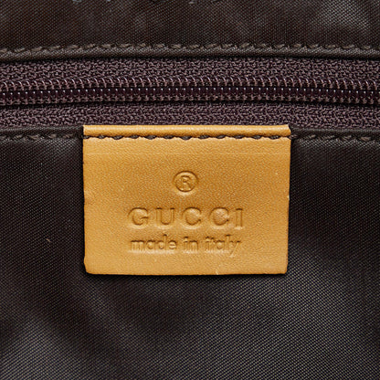 Gucci GG Canvas Bamboo Web Satchel (SHG-vNpbkC)