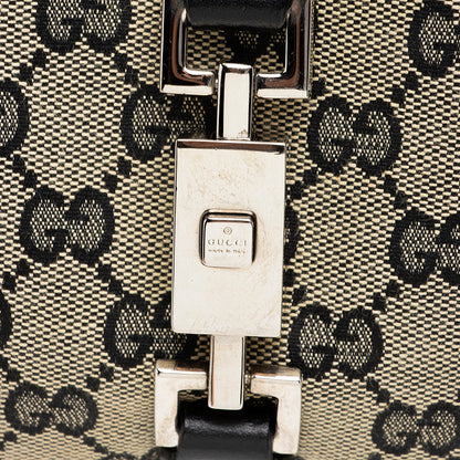 Gucci GG Canvas Bardot Satchel