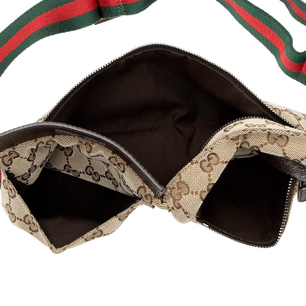 Gucci GG Canvas Web Belt Bag