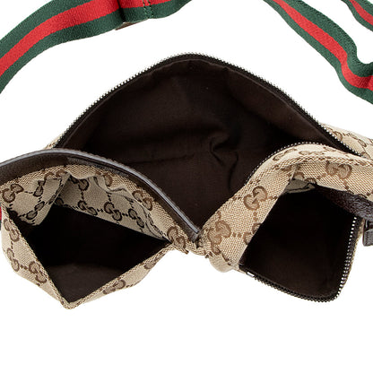 Gucci GG Canvas Web Belt Bag