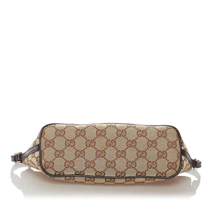 Gucci GG Canvas Boat Baguette