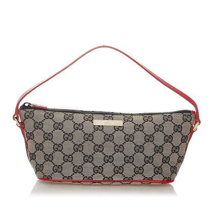 Gucci GG Canvas Boat Baguette