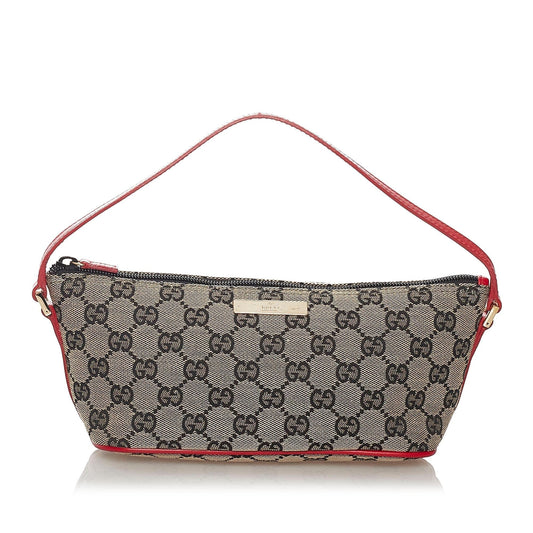Gucci GG Canvas Boat Baguette