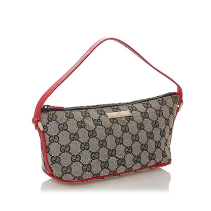 Gucci GG Canvas Boat Baguette