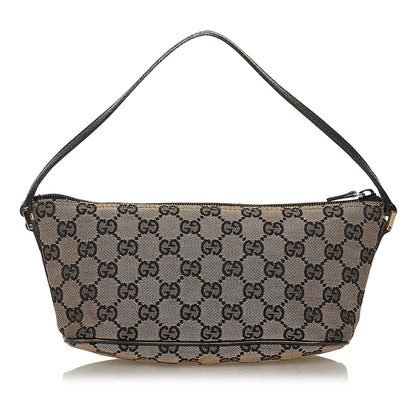 Gucci GG Canvas Boat Baguette