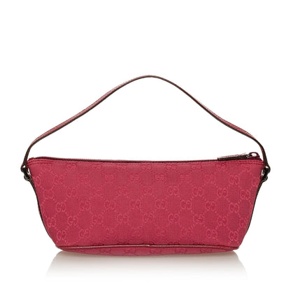 Gucci GG Canvas Boat Baguette