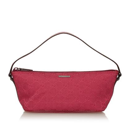 Gucci GG Canvas Boat Baguette
