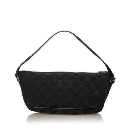Gucci GG Canvas Boat Baguette