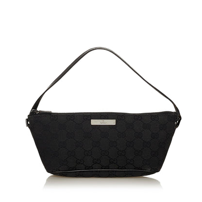 Gucci GG Canvas Boat Baguette